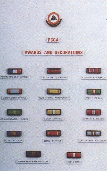 Coast Guard Medals And Awards Chart